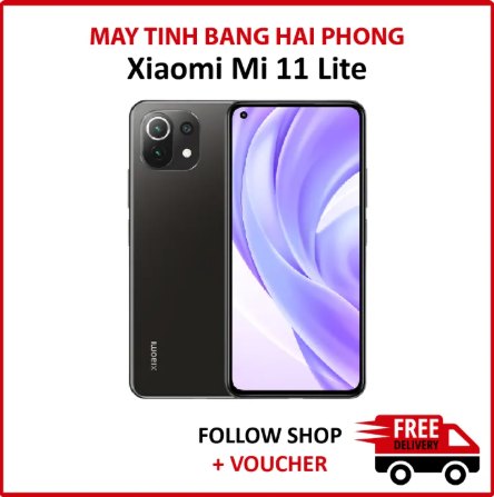 Điện thoại Xiaomi Mi 11 Lite 5G, thiết kế siêu mỏng nhẹ ram 8GB