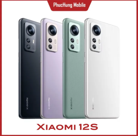 Điện thoại Xiaomi 12S, chip Snapdragon 8 Plus Gen 1, Pin 4.500mA