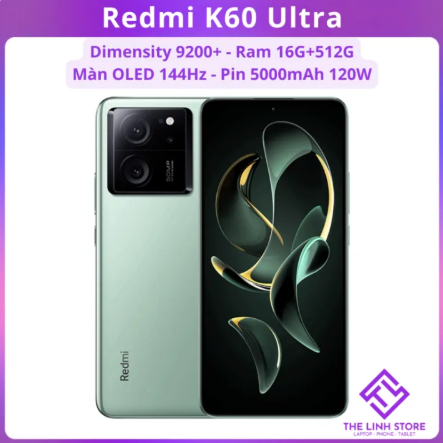 Xiaomi Redmi K60 Ultra Phone with 144Hz Oled Screen - Dimensity