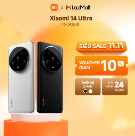 Xiaomi 14 Ultra Smartphone (16+512Gb) | 6.73-Inch Wqhd+ Amoled 1