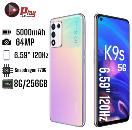 Original 256 new Oppo K9s 5G 8/99% GB 2 SIM card | 120Hz screen
