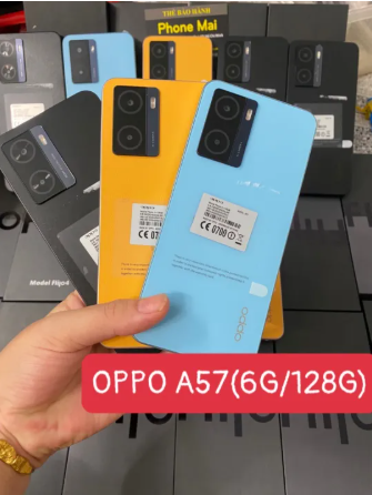 điện thoại OPPO A57 4G 2sim ram 6G/128G pin 5000 mAh , Bảo hành