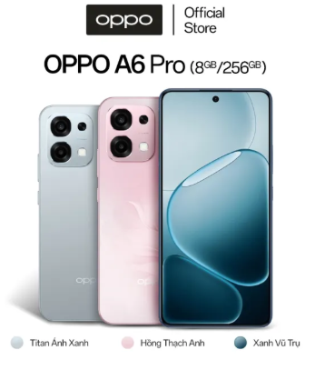 Oppo A6 Pro 4g Phone (8Gb/256Gb) | 120Hz Screen | 7000 Mah Batte