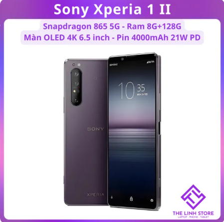 Sony Xperia 1 II (Sony X1 Mark 2) display OLED 4K-snaρ 865 RAM 8