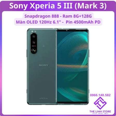 Điện thoại Sony Xperia 5 III (X5 Mark 3) màn OLED 120Hz - Snaρdr