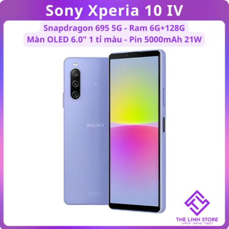 Sony Xperia 10 Iv (X10 Mark 4) Phone with 6.0 Inch Oled Screen -