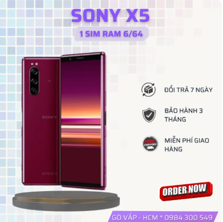 Điện thoại Sony X5 Nhật máy đẹp nguyên zin 1sim ram 6/64