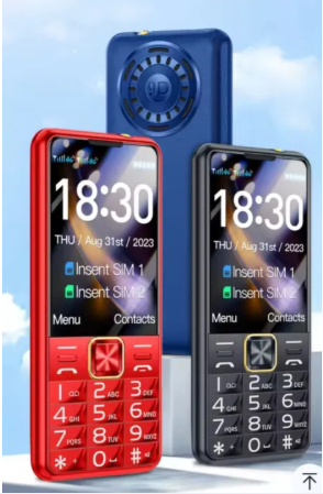 4G điện thoại C33 /4G Lte, pin 5000 Mah dùng1thang/ghi âm, Bluet