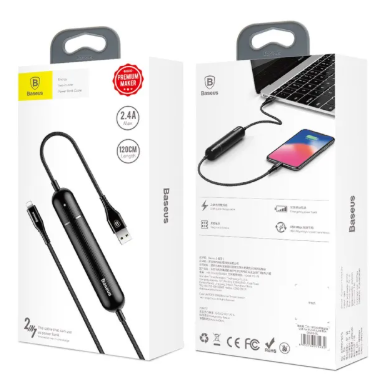 Cáp sạc kiêm sạc pin dự phòng baseus cho ip 5/6/7/8/X/XS Max dun