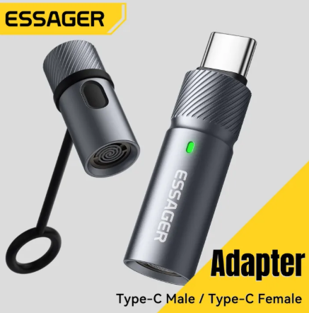 Essager Converters Type C Port Support Charger Power Bank Mobile