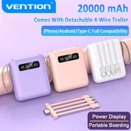 Vention 22.5W Power Bank Fast Charge 10000mAh Portable PowerBank