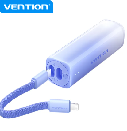 Vention Pin Sạc Dự Phòng 5000mAh 20W PD - Thiết Kế Mini Cầm Tay,