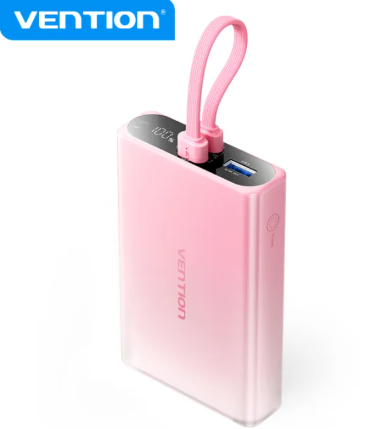 Vention 10000Mah 22.5W Power Bank - 3-in-1 Fast Charging Type-C/