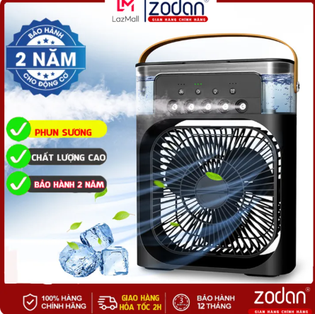 Desktop misting steam fan, air cooler fan, air cooler fan, circu