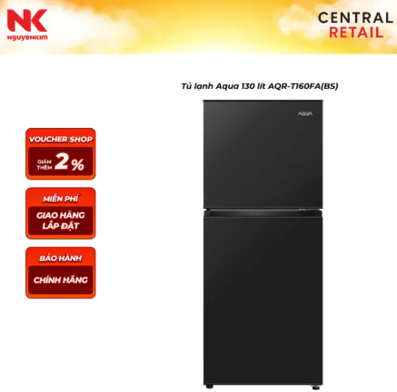 Tủ lạnh Aqua 130 lít AQR-T160FA(BS)