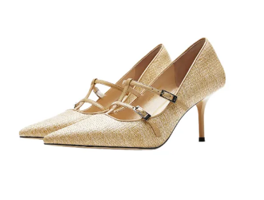 Nine West | Giày Gót Nhọn Dệt Pháp