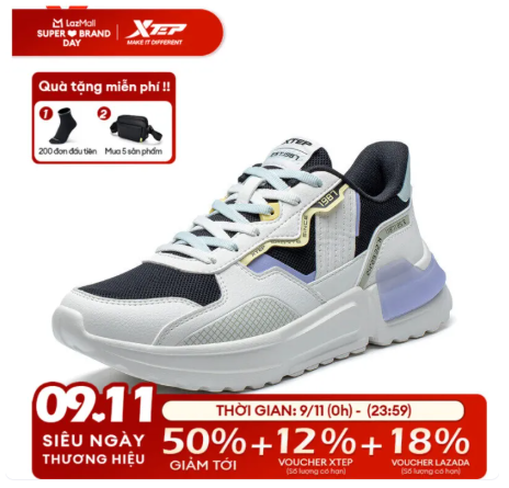 Xtep Women's Running Shoes fashion comfortable female sports sho