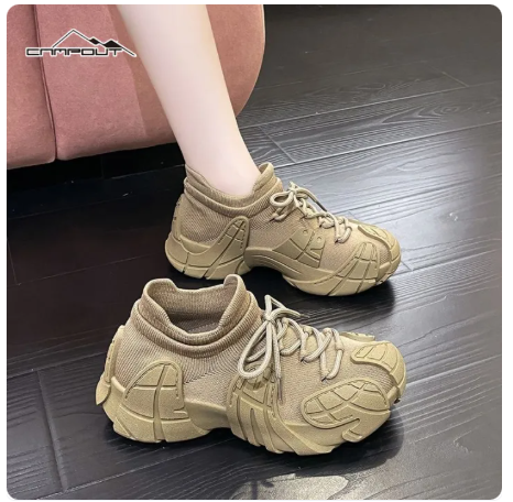 【CAMPOUT】 Flyknit Breathable Sneakers Men's and Women's Lightwei