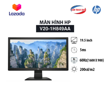 Màn hình máy tính HP V20 1600 x 900 | TN | 60Hz | 5 ms 1H849AA