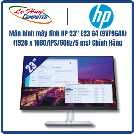 Màn hình máy tính HP 23" E23 G4 (9VF96AA) (1920 x 1080/IPS/60Hz/
