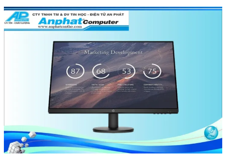 Màn hình LCD HP P27v G4 9TT20AA 27inch/FHD/IPS - Hàng Chính Hãng