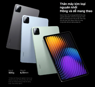 Máy Tính Bảng Xiaomi Pad 7 Pro 12GB 512GB Chính Hãng BH 18 Tháng