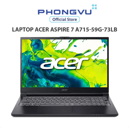 Laptop Acer Aspire 7 A715-59G-73LB (i7-12650H/ GeForce RTX™ 3050