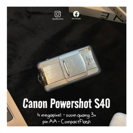 Máy ảnh digital Canon Powershot S40