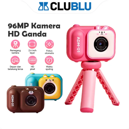 CLUBLU- Máy Ảnh Kỹ Thuật Số Mini ADM-01 Camera Digital Trước Và