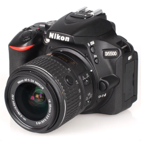 Máy ảnh NIKON D5500 + Lens 18-70mm