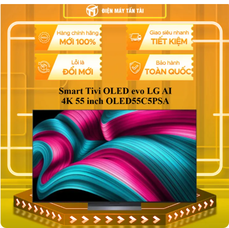 55C5PSA - Smart Tivi OLED evo LG AI 4K 55 inch OLED55C5PSA - - M
