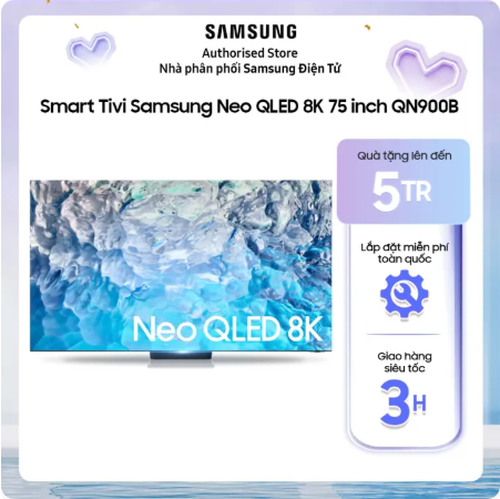 [Giao hàng và lắp đặt miễn phí toàn quốc] 75QN900B - Smart Tivi