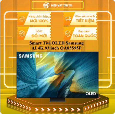 Smart Tivi OLED Samsung AI 4K 83 inch QA83S95F - GIAO TOÀN QUỐC
